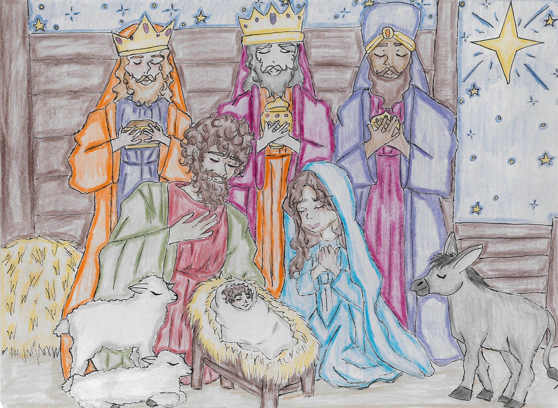 Milaela Pacoma Grade 10 FM Christmas Card Submission